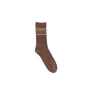 Socks Hoff , Brown , Unisex