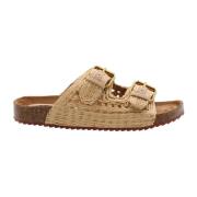 Stijlvolle Zomer Slippers Bibi Lou , Beige , Dames