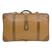 Pre-owned Leather travel-bags Fendi Vintage , Brown , Dames