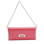 Pre-owned Leather clutches Christian Louboutin Pre-owned , Pink , Dame...