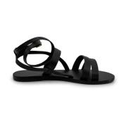 Flat Sandals Manebí , Black , Dames