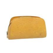 Pre-owned Leather louis-vuitton-bags Louis Vuitton Vintage , Yellow , ...