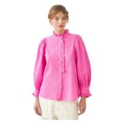 Katoenen blouse Avon Antik Batik , Pink , Dames