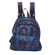 Pre-owned Mesh backpacks Chanel Vintage , Blue , Dames