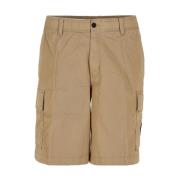 Bermuda Shorts Calvin Klein , Beige , Heren
