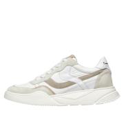 Laced Shoes Voile Blanche , White , Dames