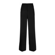 Wide Trousers Blanca Vita , Black , Dames