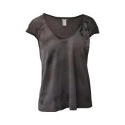 Pre-owned Cotton tops Chloé Pre-owned , Gray , Dames