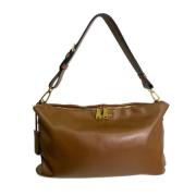 Pre-owned Leather handbags Miu Miu Pre-owned , Brown , Dames