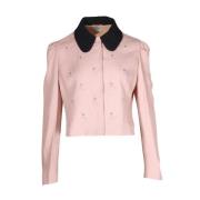 Pre-owned Fabric outerwear Miu Miu Pre-owned , Pink , Dames