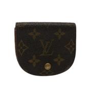 Pre-owned Canvas wallets Louis Vuitton Vintage , Brown , Dames