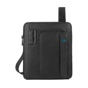 Shoulder Bags Piquadro , Black , Heren