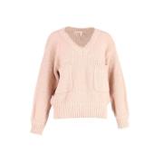 Pre-owned Wool tops Chloé Pre-owned , Pink , Dames