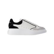 Pre-owned Leather sneakers Alexander McQueen Pre-owned , White , Heren