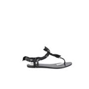 Pre-owned Leather sandals Balenciaga Vintage , Black , Dames