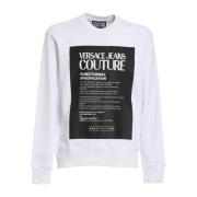 Sweatshirts Versace Jeans Couture , White , Heren