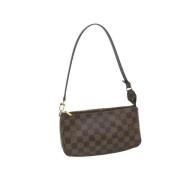 Pre-owned Canvas louis-vuitton-bags Louis Vuitton Vintage , Brown , Da...