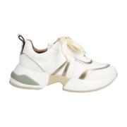 Marmer Wit Goud Sneakers Alexander Smith , Multicolor , Dames