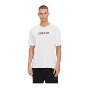 T-Shirts Calvin Klein , White , Heren