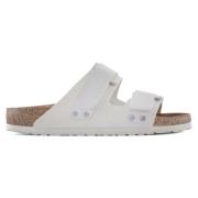 Antiek Wit Uji Sandalen Birkenstock , White , Heren