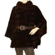 Pre-owned Leather outerwear Fendi Vintage , Brown , Dames