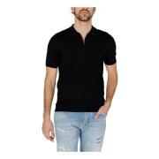 Polo Shirts Antony Morato , Black , Heren