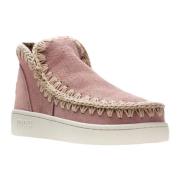 Lace-up Boots Mou , Pink , Dames