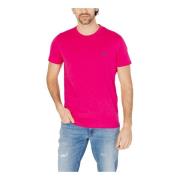 T-Shirts U.s. Polo Assn. , Pink , Heren