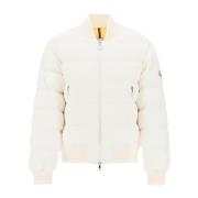 Down Jackets Moncler , White , Dames