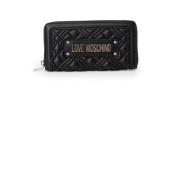 Wallets & Cardholders Moschino , Black , Dames