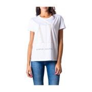 T-Shirts Armani Exchange , White , Dames