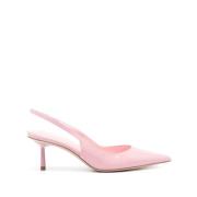 Roze Lakleren Slingback Hakken Le Silla , Pink , Dames