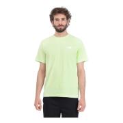 Groen en wit Simple Dome T-shirt The North Face , Green , Heren