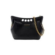 Leather shoulder-bags Alexander McQueen , Black , Dames