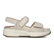 Beige Combi Sandalen Xsensible , Beige , Dames