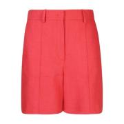 Casual Shorts Eleventy , Red , Dames