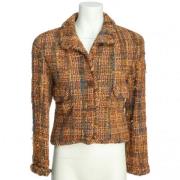 Pre-owned Wool outerwear Chanel Vintage , Multicolor , Dames