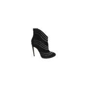 Pre-owned Suede boots Alaïa Pre-owned , Black , Dames