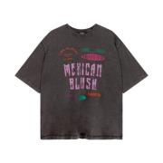 Oversized Mexican T-shirt Maggy Refined Department , Gray , Dames