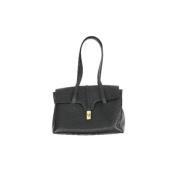 Pre-owned Leather celine-bags Celine Vintage , Black , Dames