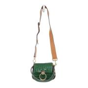 Pre-owned Leather handbags Chloé Pre-owned , Green , Dames