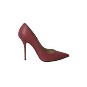 Pre-owned Leather heels Casadei Pre-owned , Pink , Dames