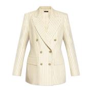 Double-breasted blazer Tom Ford , Beige , Dames