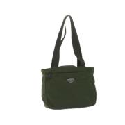 Pre-owned Nylon prada-bags Prada Vintage , Green , Dames