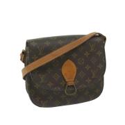 Pre-owned Canvas louis-vuitton-bags Louis Vuitton Vintage , Brown , Da...