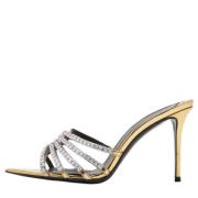 Pre-owned Fabric sandals Giuseppe Zanotti Pre-owned , Black , Dames