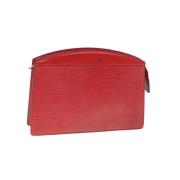 Pre-owned Leather louis-vuitton-bags Louis Vuitton Vintage , Red , Dam...