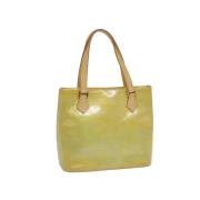 Pre-owned Leather louis-vuitton-bags Louis Vuitton Vintage , Yellow , ...