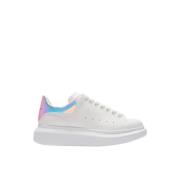 Pre-owned Leather sneakers Alexander McQueen Pre-owned , White , Dames