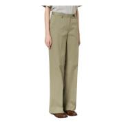 Trousers Massimo Alba , Green , Dames